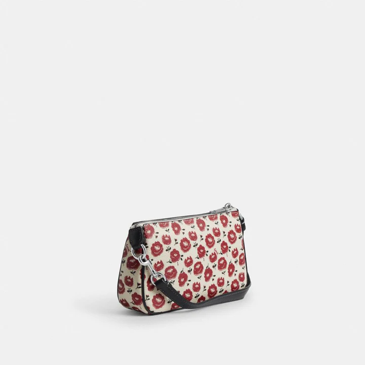 COACH | Nolita 19 With Floral Print Silver/Chalk/Black Multi