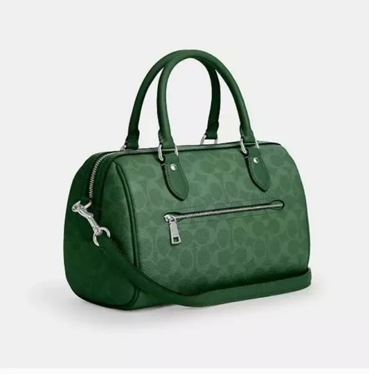 COACH | Rowan Long Satchel CV961 in Bright Jade