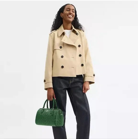 COACH | Rowan Long Satchel CV961 in Bright Jade