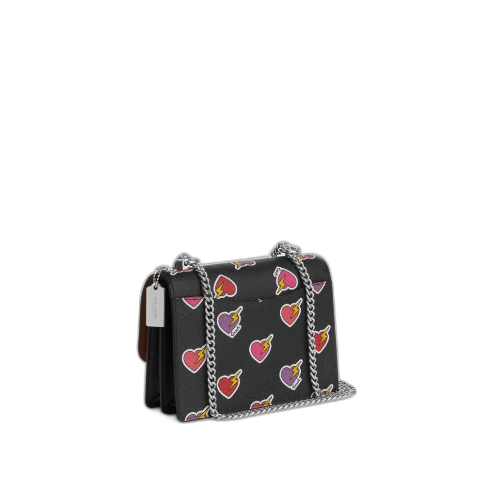 COACH | Klare Crossbody Bag With Heart Bolt Print