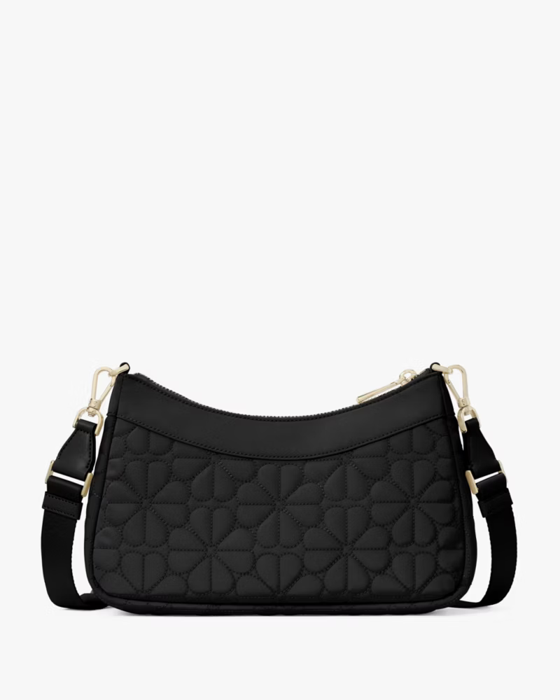 Kate Spade | Flower Quilted Fabric Convertible Crossbody