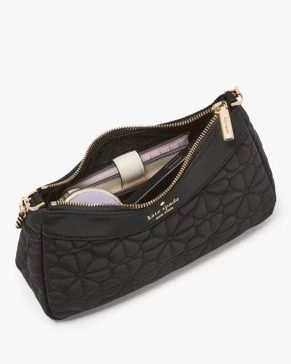 Kate Spade | Flower Quilted Fabric Convertible Crossbody